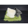 Wholesale Tibetan Mongolian Sheep Skin Curly Fur Cushion